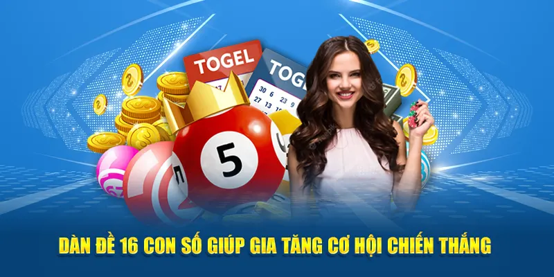 Dàn đề 16 con số giúp gia tăng cơ hội chiến thắng 