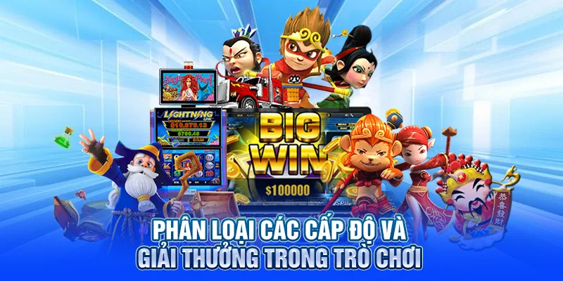 Phân loại các cấp độ và giải thưởng trong trò chơi