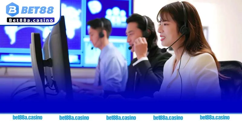 đội ngũ hỗ trợ khách hàng Bet88, luôn sẵn sàng giải đáp.